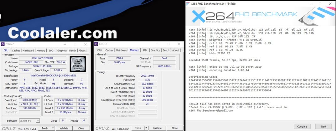 Тестове на процесорите AMD Ryzen 7 3700X и Intel Core i9-9900K при тактова честота 5 GHz