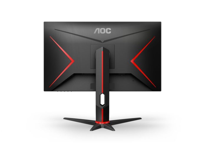 27g2u_bk_back_view Европейска премиера на три чисто нови геймърски монитора AOC на gamescom 2019