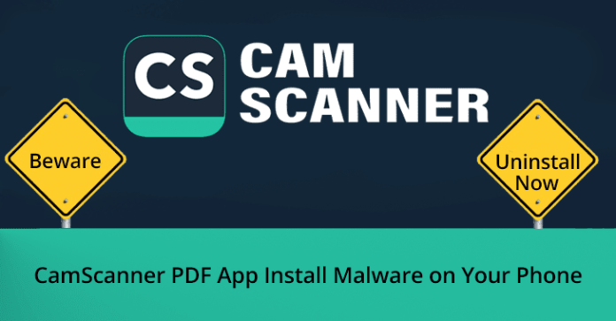 CamScanner PDF App Популярно приложение за сканиране в PDF формат внася зловреден код
