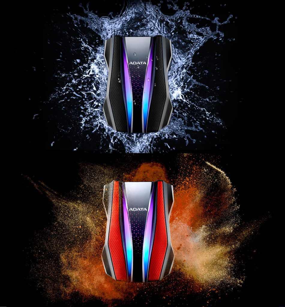 ADATA представи първия в света външен HDD с RGB подсветка