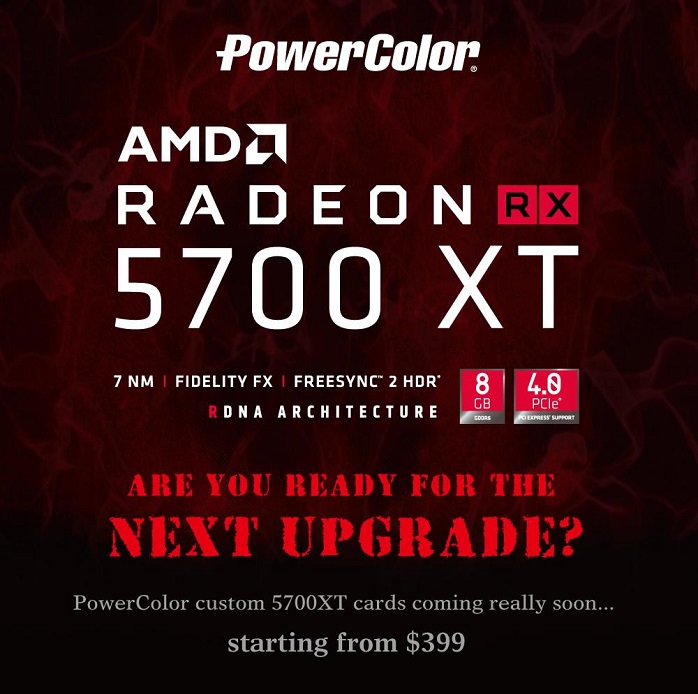 Първа информация за цените на видеокартите Radeon RX 5700 XT с алтернативен дизайн