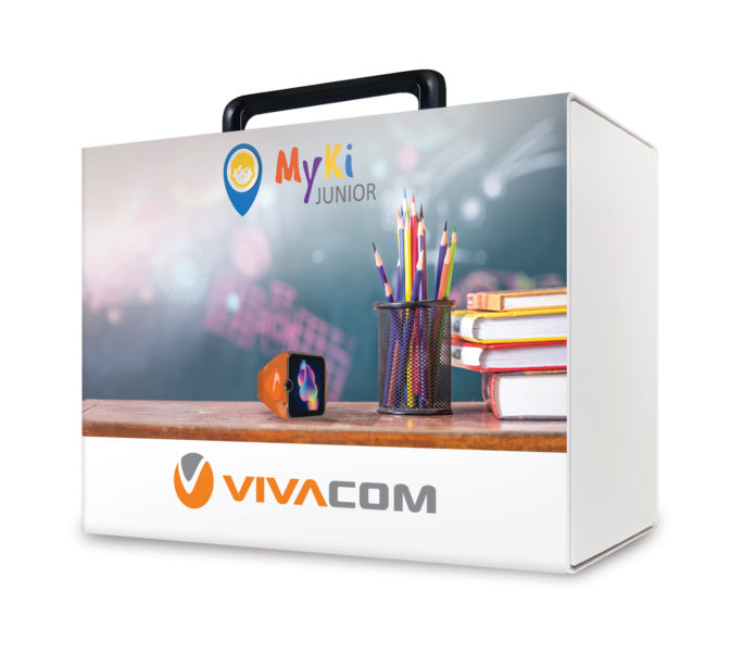 school-box Детски часовник с подарък – ученически принадлежности от VIVACOM