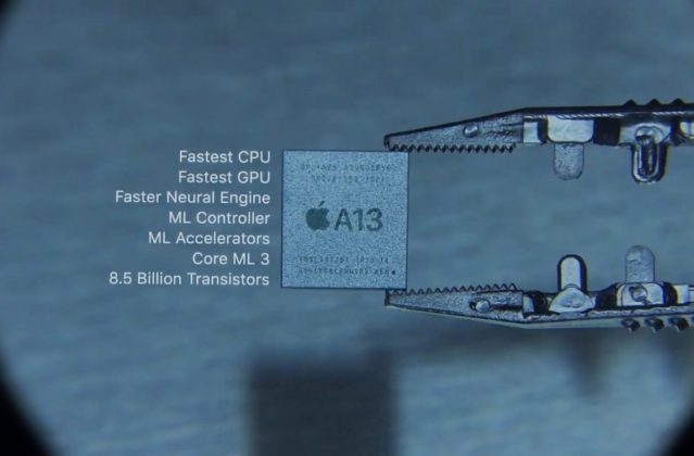 7 nm чип Apple A13 Bionic осигурява 20% ръст на производителността и няколко допълнителни часа автономна работа