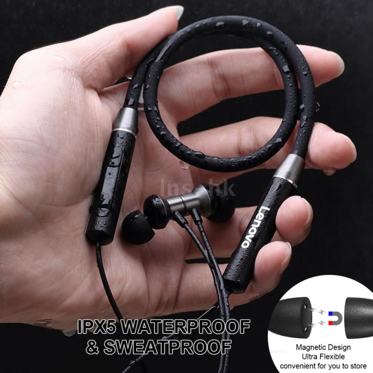 Lenovo HE05: водоустойчиви безжични Bluetooth слушалки с IP65 сертификат