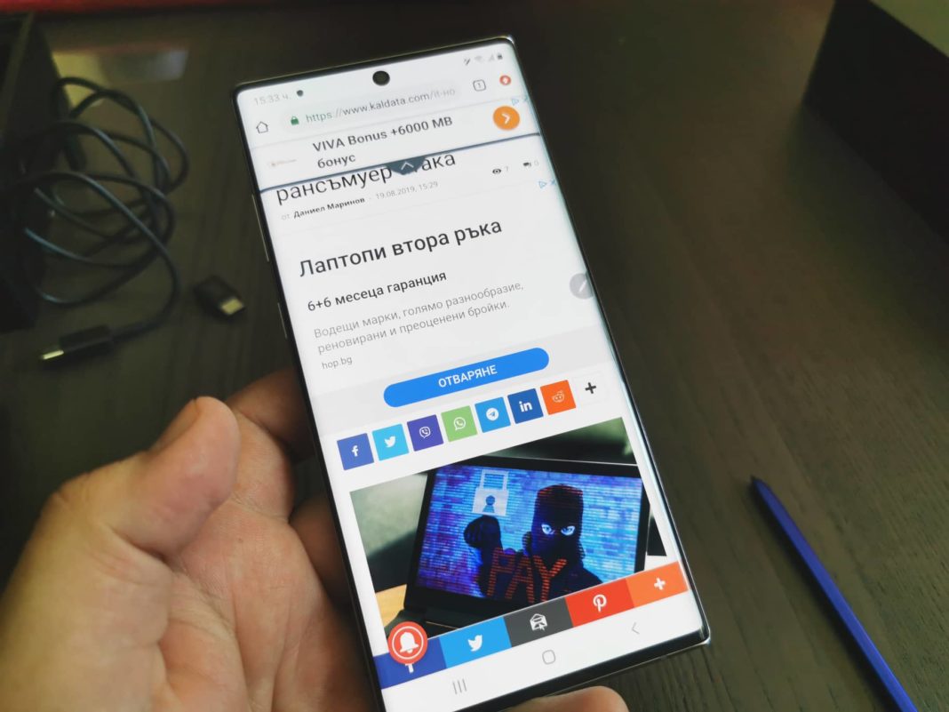 68664856_2703821476294910_700988415608356864_n Ревю на Samsung Galaxy Note10 +: „въздушен“ стилус и огромен екран