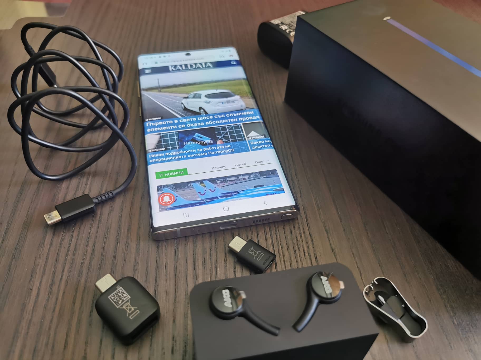 Ревю на Samsung Galaxy Note10 +: „въздушен“ стилус и огромен екран