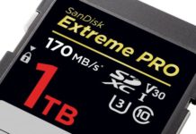 SanDisk пуска огромна 1TB SD карта, която струва колкото нов фотоапарат
