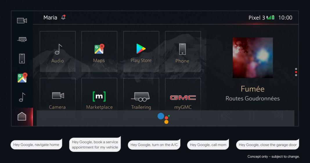 ddisplej General Motors ще интегрира Android Automotive OS в колите си от 2021