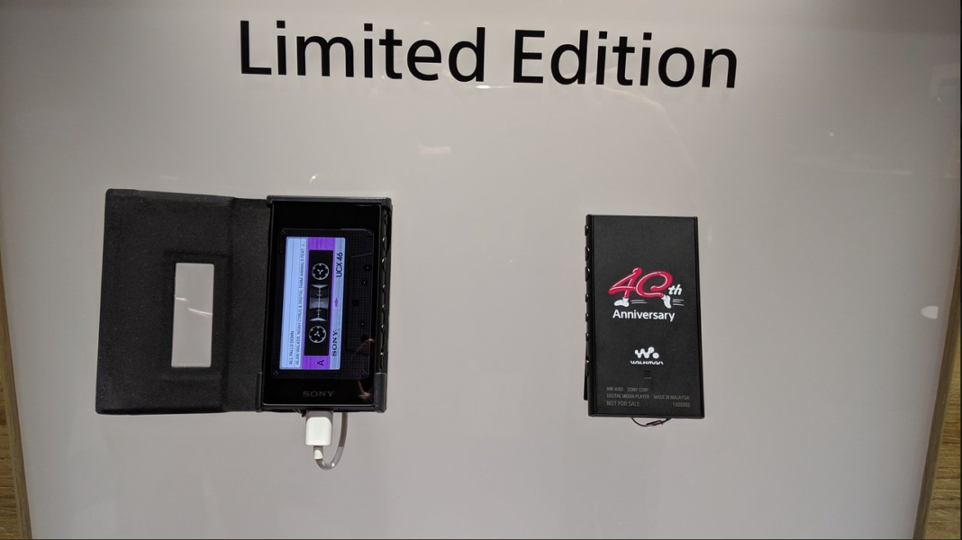 walkman limited Sony опитва да направи удар за 40-та годишнина на Walkman с ново устройство, но без касети
