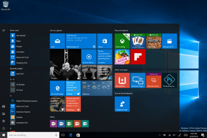 windows-10-14328-580797c43df78cbc285096a1 Windows 10 скоро ще предложи преинсталиране от облака