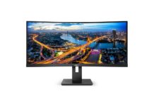 Philips представи монитора 346B1C с USB-C Dock