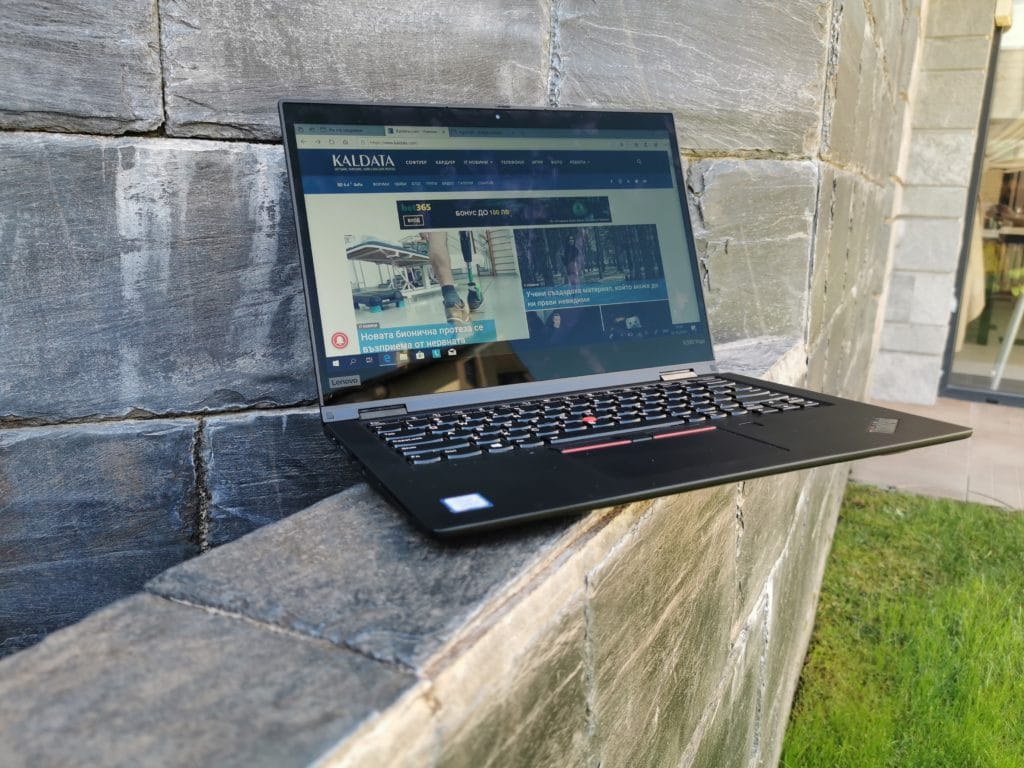 Ревю на Lenovo ThinkPad X390 Yoga – бизнес ноутбук-трансформър