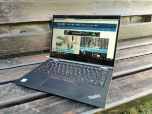 Ревю на Lenovo ThinkPad X390 Yoga – бизнес ноутбук-трансформър