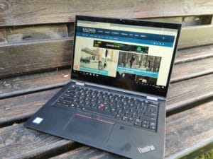 Ревю на Lenovo ThinkPad X390 Yoga – бизнес ноутбук-трансформър