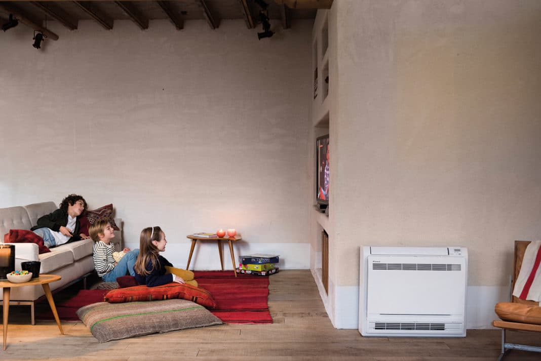 Подовите климатици на Daikin – перфектни за отопление
