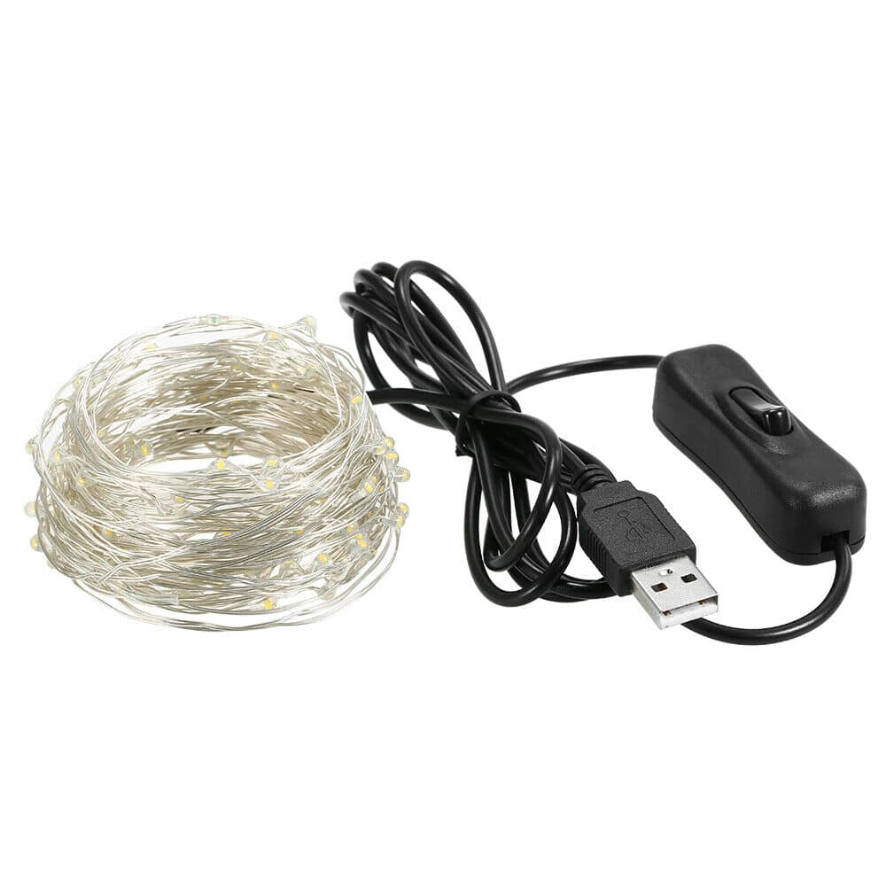 Нова 12 метрова светодиодна и защитена от влага LED лента за USB порта