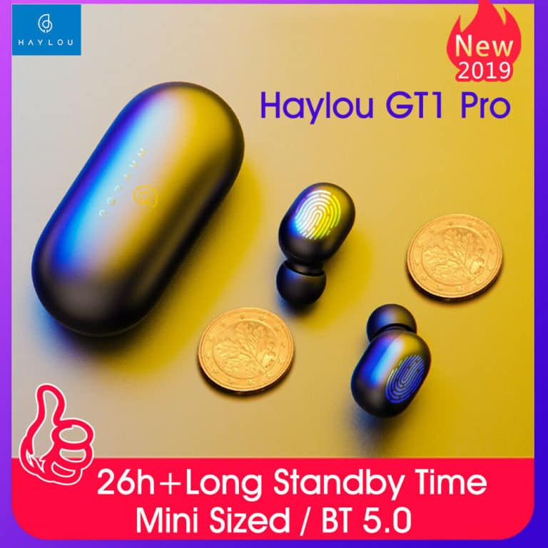 Предлага се новата подобрена версия безжични слушалки Xiaomi Haylou GT1 Pro TWS