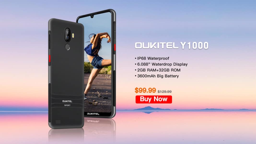 Супертънкият издръжлив смартфон OUKITEL Y1000 излиза на пазара на 11.11 при цена едва ,99