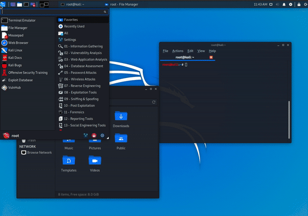 Kali Linux получи таен режим, който я маскира като Windows 10