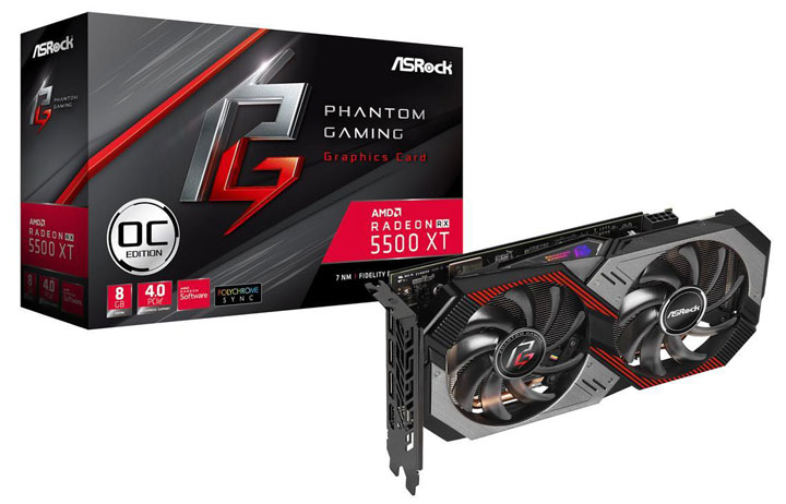 Radeon RX 5500 XT в изпълнение на Sapphire и ASRock