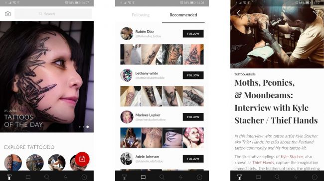 Tattoodo app