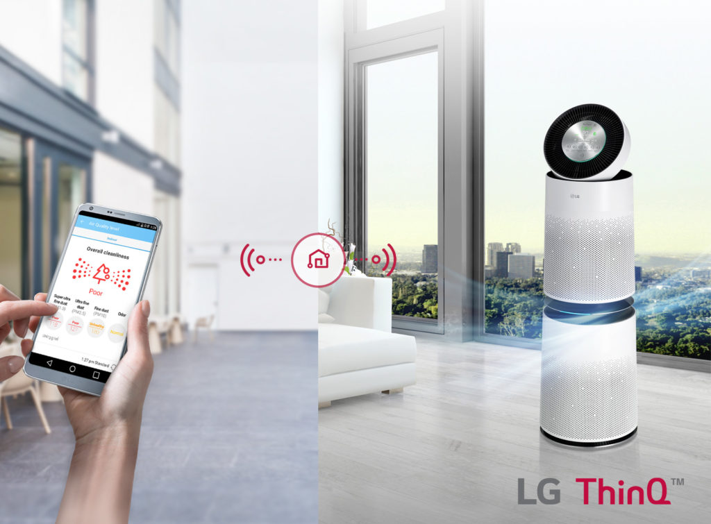 Пречиствателят LG PuriCare – едно от най-добрите решения за чист въздух у дома