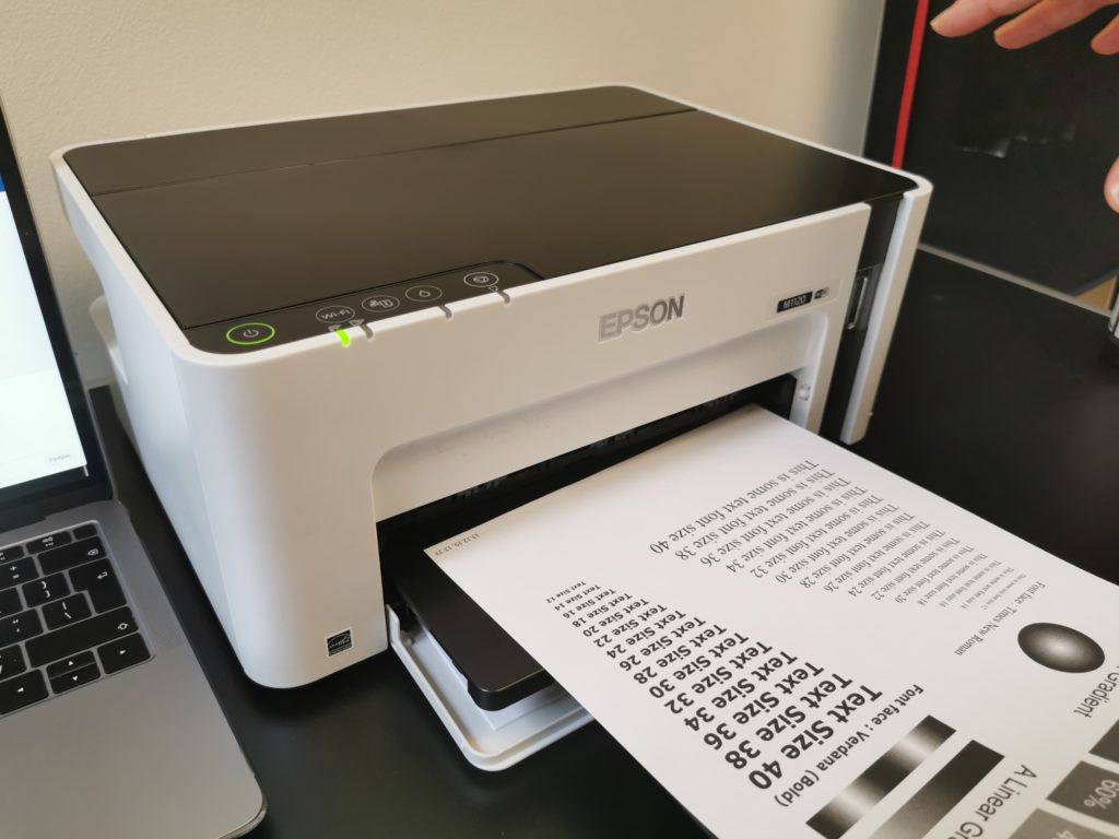 Ревю на принтер EPSON EcoTank M1120