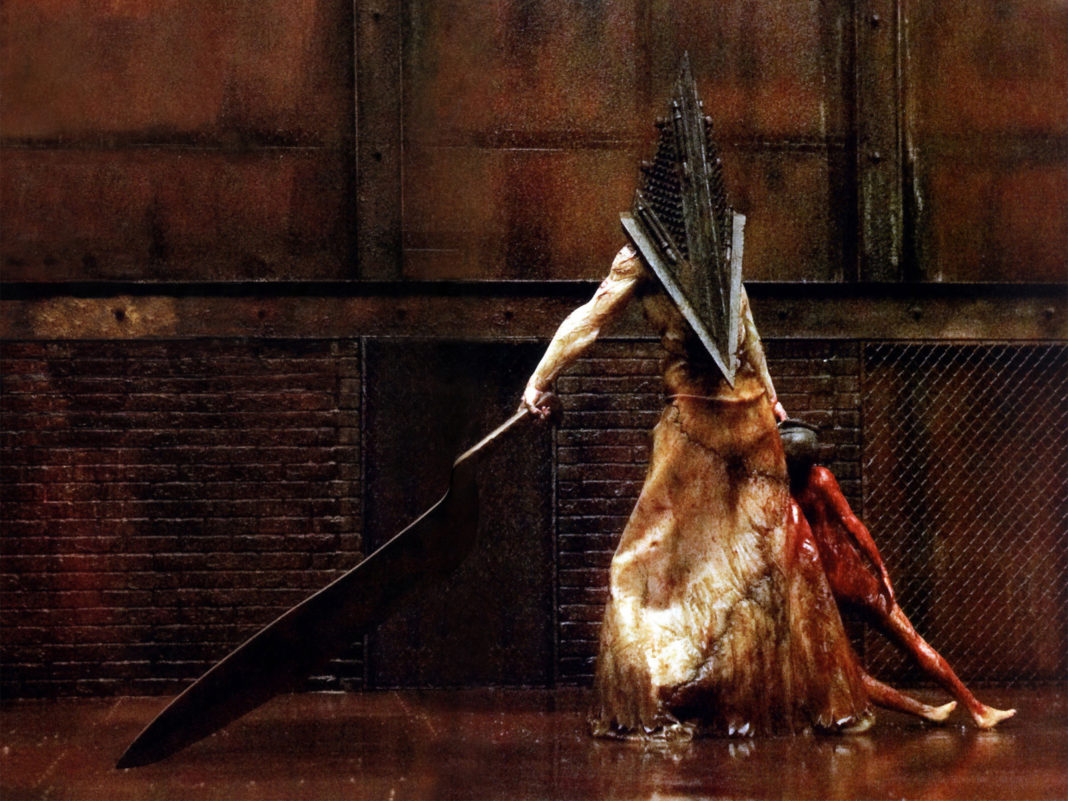 Silent_hill_wallpaper_pyramid_head Kojima Productions откри нов отдел за телевизия, музика и кино