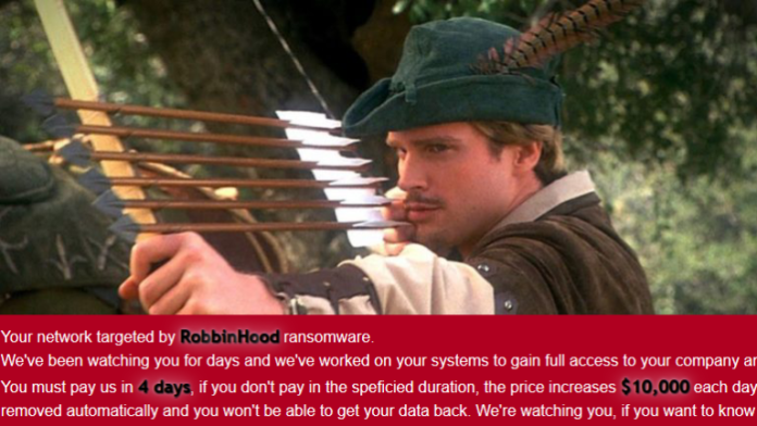 robbinhood-graphic Хакери инсталират драйвер на GIGABYTE, за да доставят рансъмуер