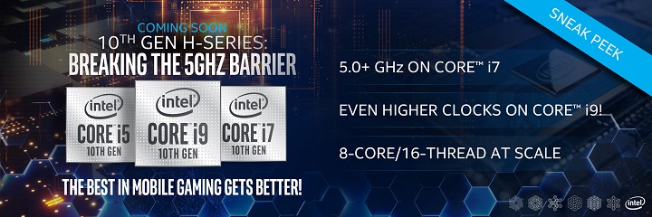 През април излизат геймърските лаптопи с Intel Core от 10-то поколение и GeForce Super