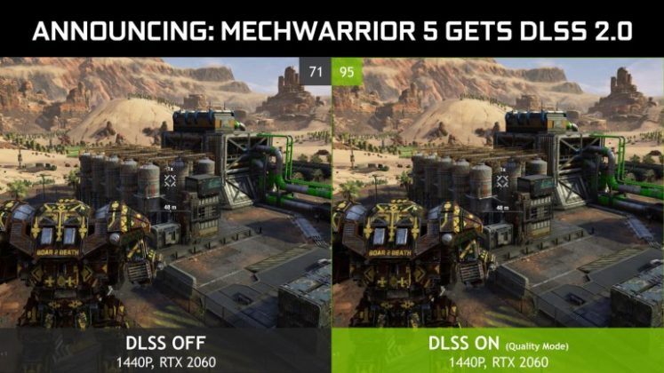 Nvidia представи DLSS 2.0 – обновената технология с изкуствен интелект