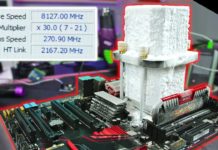 Изключителен овърклокър вдигна AMD FX-8350 процесора до над 8.1GHz