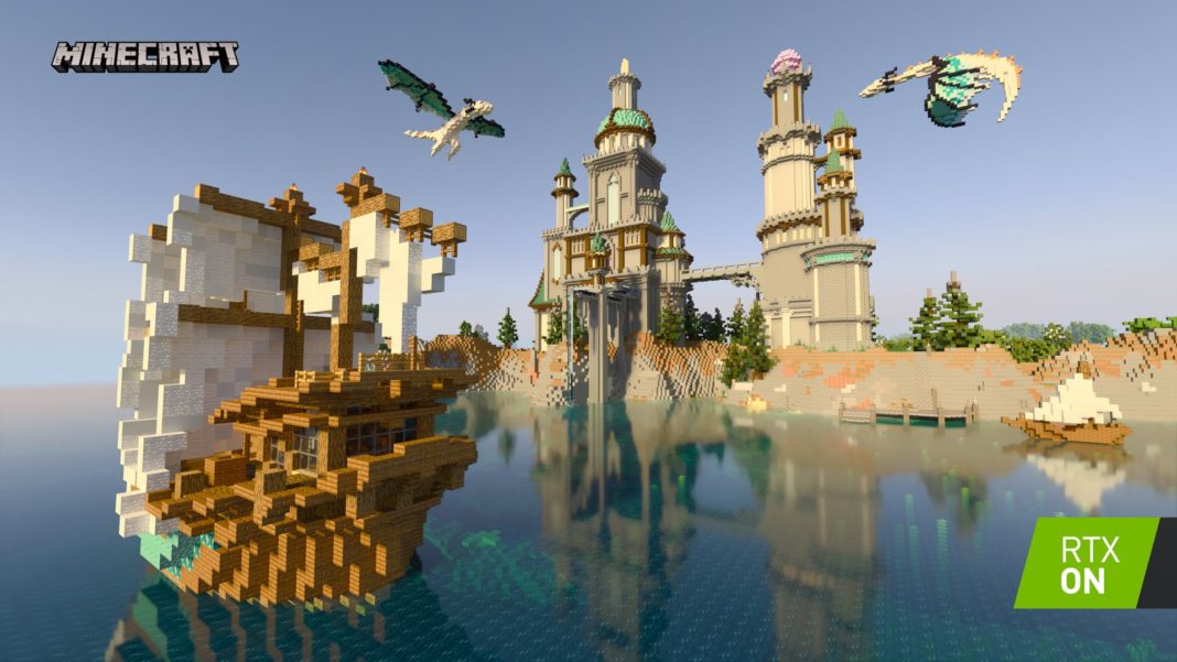 Minecraft RTX влиза в етап на бета тестове от 16-ти април