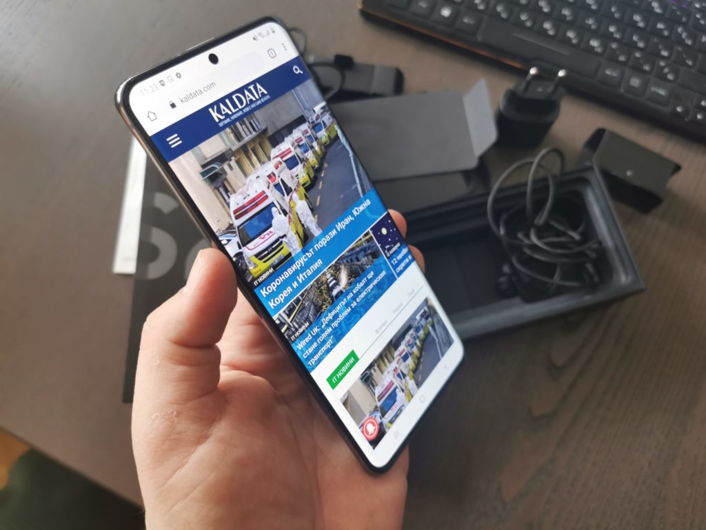 Ревю на Samsung Galaxy S20 Ultra