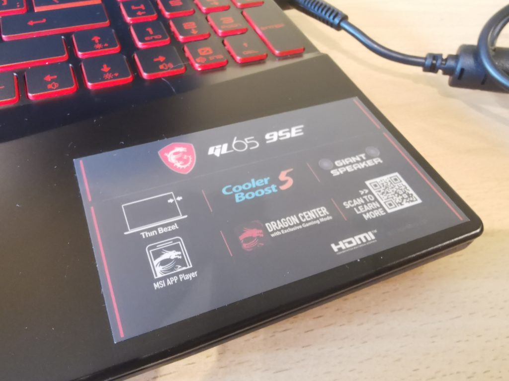 Ревю на геймърския лаптоп MSI GL65