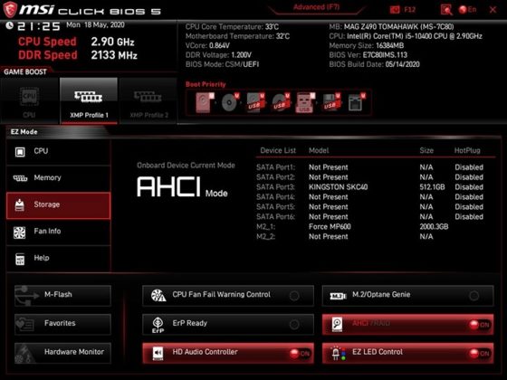 Ревю на дънната платка MSI MAG Z490 Tomahawk