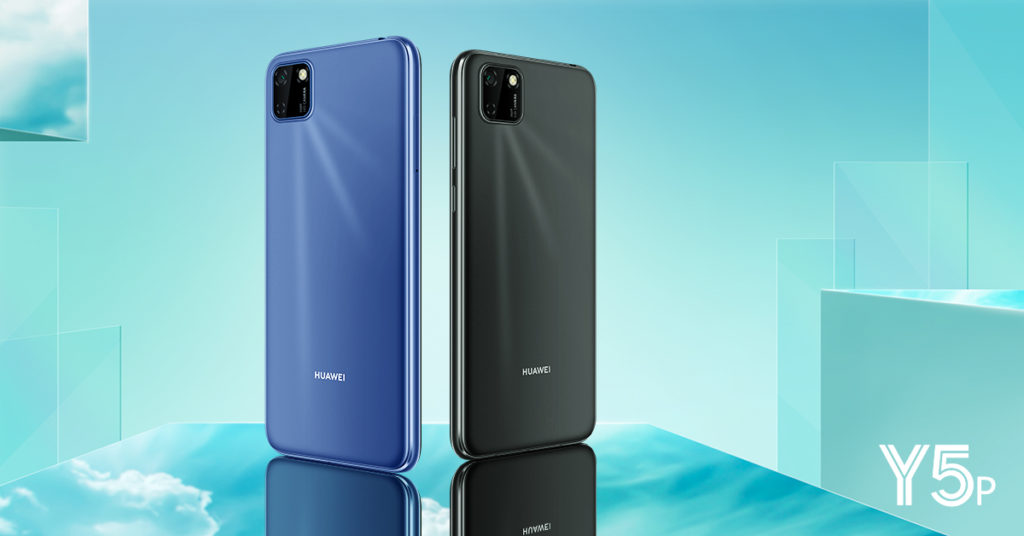 Новият модел HUAWEI Y5p идва с FullView дисплей и дизайн в три закачливи цвята