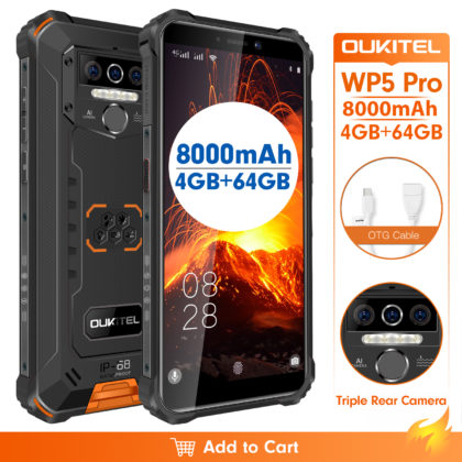 В началото на месец юли идват издръжливият смартфон Oukitel WP5 Pro и телефонът C19