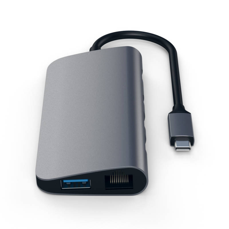 Satechi USB-C Multimedia Adapter – универсално решение за всеки лаптоп с малко портове