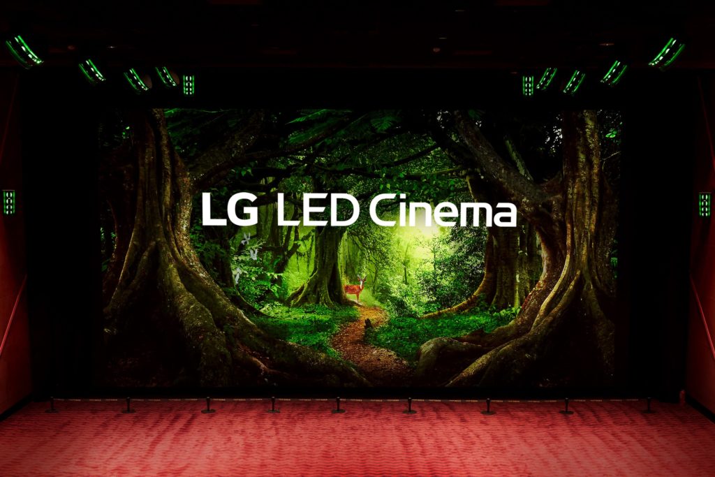 Първият кино салон с LG LED Cinema Display вече е факт