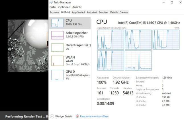 Първите тестове на процесора Intel Core i5-L16G7 Lakefield