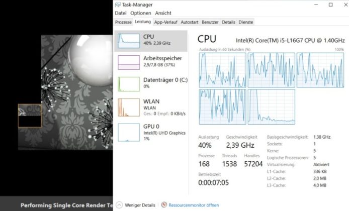 Първите тестове на процесора Intel Core i5-L16G7 Lakefield