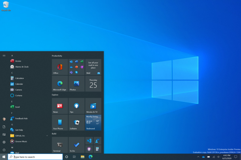 Windows 10 ще има нов дизайн на Старт менюто и обновен Alt+Tab