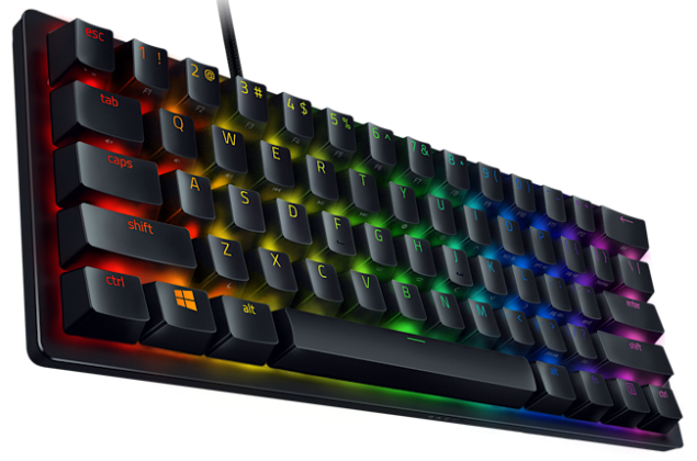 Razer пусна компактната Huntsman Mini гейминг клавиатура