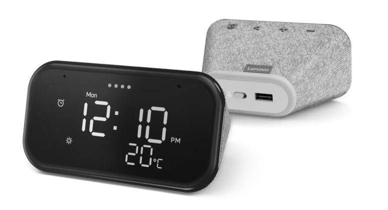 Lenovo представи евтиния Smart Clock Essential часовник с ретро LED екран и говорител