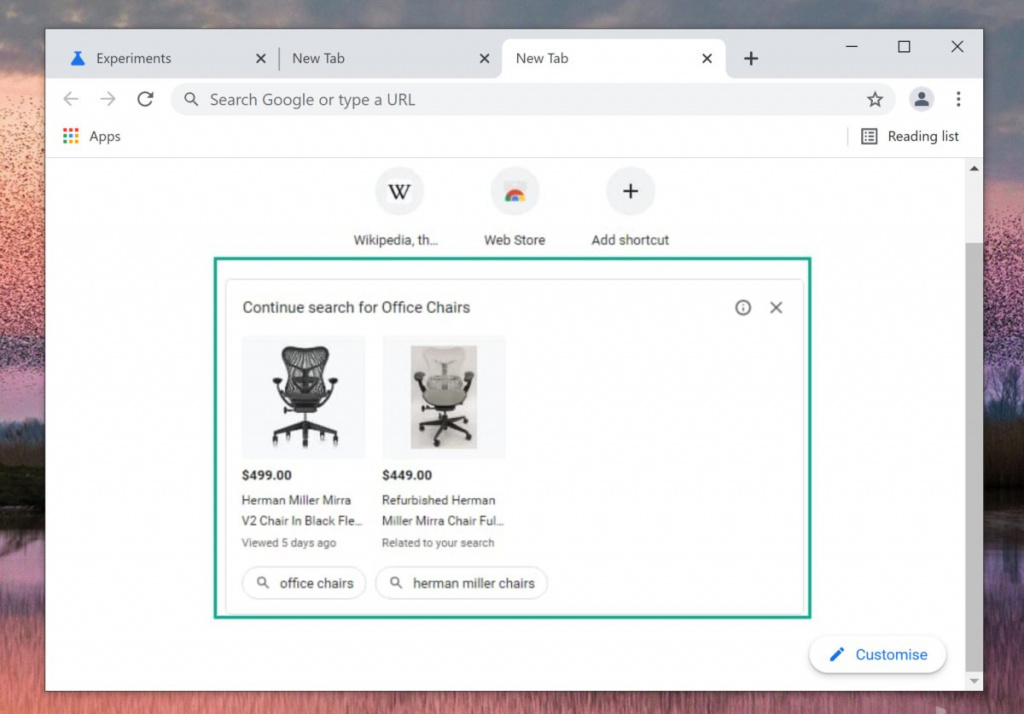 Google може да вгради реклама в стартовата страница на Chrome