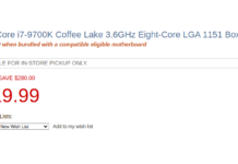 Процесорите Intel Core от 9-то поколение бързо поевтиняват