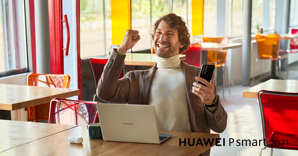 HUAWEI P smart 2021 влиза на българския пазар с четворна камера, стилен дизайн и 5000mAh батерия
