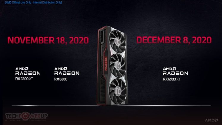 AMD официално представи видеокартите Radeon RX 6000 с архитектура RDNA от 2-ро поколение