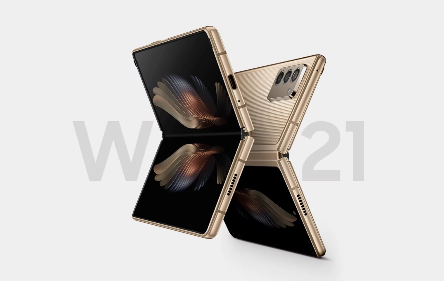 Официален анонс на сгъваемия Samsung W21 5G – подобрената версия на Galaxy Z Fold 2